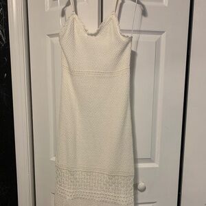 Long knit dress